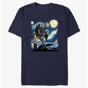 Hot Topic Star Wars Boba Fett Starry Night T-Shirt